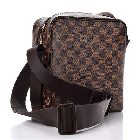 louis vuitton damier olav pm messenger bag men's n41442|Louis Vuitton Damier Ebene Olav Pm .